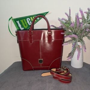 Dooney And Bourke Selleria Mila Tote In Bordeaux